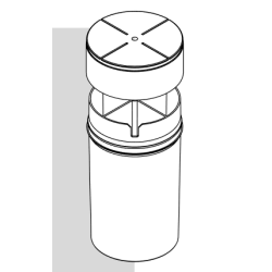 4 Segment Jar - Tall